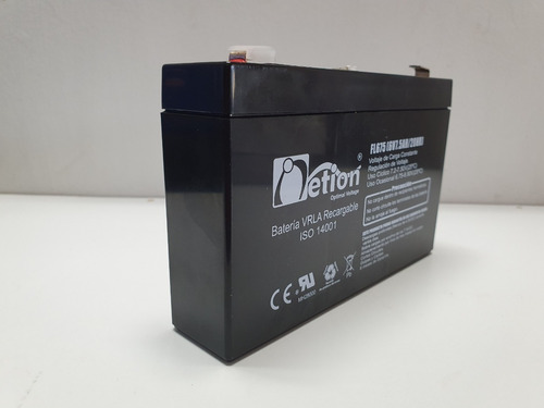 Batería Remplazo Moto Y Carro Electrico Recargable 6 V 7ah