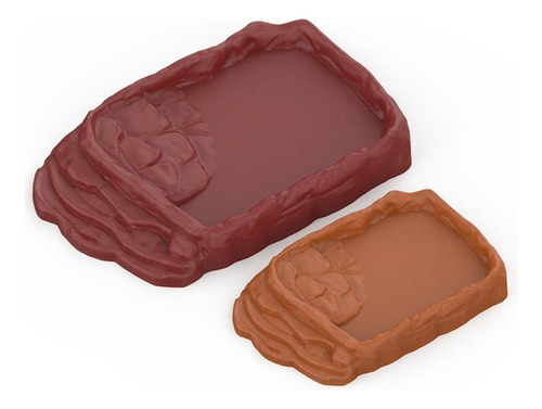 Alimentador De Tazón De Alimentos De Reptiles Anti Slip M