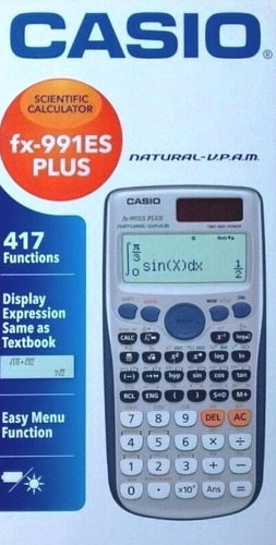Calculadora Casio Fx-991es Plus Com 417 Funções Original