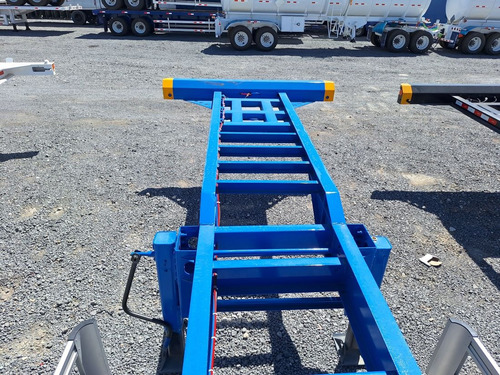 Chasis Porta Contenedor Tipo Americano Fijo 40 Pies 2 Ejes