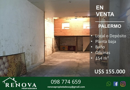 Venta Local Comercial Palermo Montevideo R