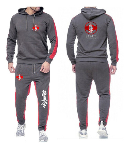 Conjunto De Chándal Kyokushin De 2 Piezas Con Estampado De K