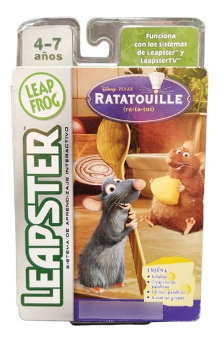 Cartucho Leapster Ratatouille Juego De Aprendizaje 100%nuevo