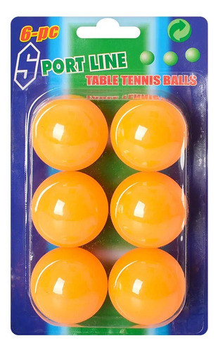 Pelotas De Ping-pong Juego Tenis De Mesa 6 Unidades