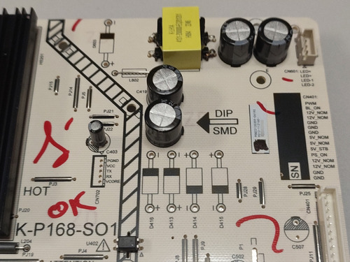 Fuente Jvc Si65urf K-p168-s01 (Usado)