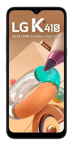 Smartphone LG K41s 32gb 13mp Tela 65 Titanium Pronta Entrega