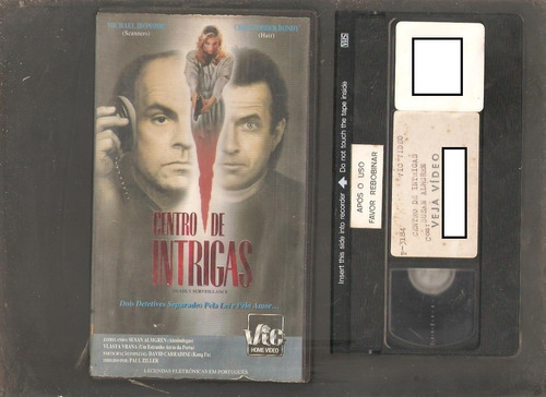 Vhs Centro De Intrigas - Original - David Carradine - Leg