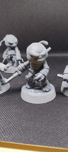 Figuras Mini Tortugas Ninja Tmnt