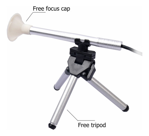 Supereyes B005 1~200x Handheld Usb Digital Microscope Endosc