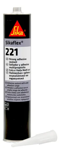 Sellador Sika Sikaflex 221 300ml Blanco Cartucho