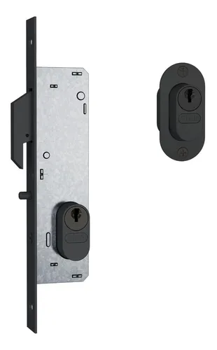 Fechadura Porta Correr Aluminio 902 Inox Preto Stam Menor preço em Fechadura Porta Correr Aluminio 902 Inox Preto Stam