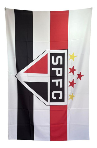 Bandeira Time São Paulo Tricolor Gigante 2,2 X 1,5