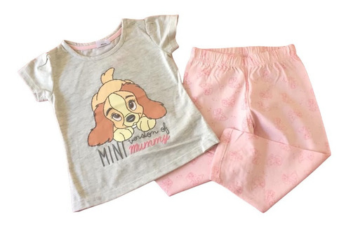 Pijama 2 Piezas Original Disney Talla 3 - Minnie, Bambi 