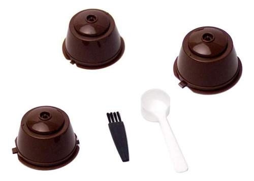 Capsulas Reutilizables Maquinas Dolce Gusto Café X3 + Regalo