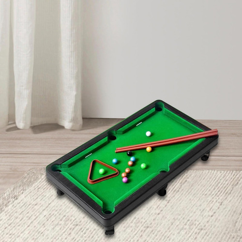 Mini Juego De Billar De Mesa, Juego De Billar Casero, Bolas