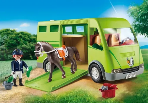 Camion de caballos de playmobil on sale