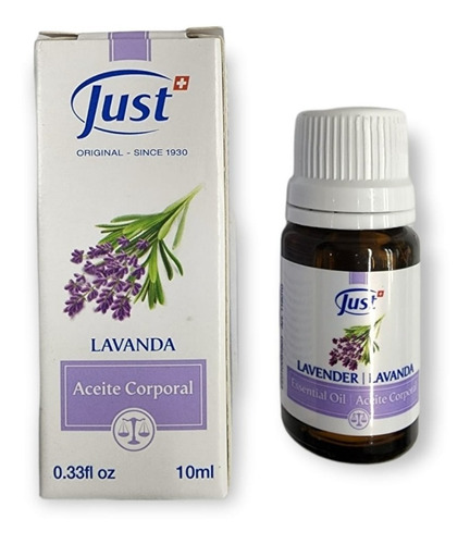 Aceite Esencial De Lavanda 10ml Sjust