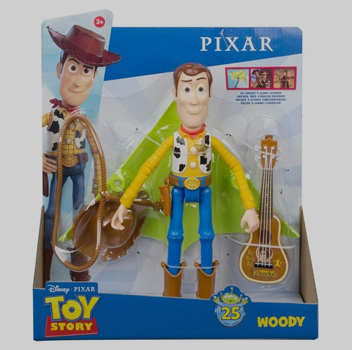 Figura Woody Toy Story Escenas Iconicas (en Su Empaque)