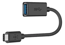 Comprar Adaptador 3.0 De Usb - C A Usb - A Color Negro - Belkin Negro
