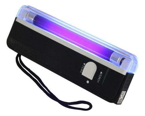 & Una Linterna Portátil De Luz Negra Con L 9624