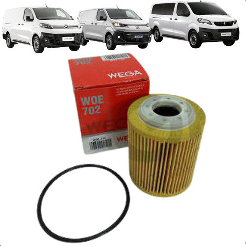 Filtro Do Oleo Motor Jumpy Expert Scudo 1.5 Tdi 2022...