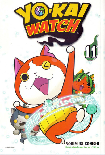 Yo-Kai Watch Vol. 11, de Konishi, Noriyuki. Editorial Panini Brasil LTDA, capa mole em português, 2017