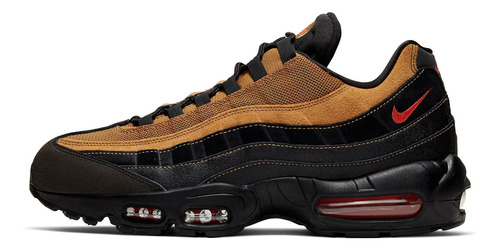 Zapatillas Nike Air Max 95 Black Wheat Urbano At9865-014   