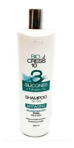 Shampoo 3 Siliconas Mas Aceite De Argan - mL a $143