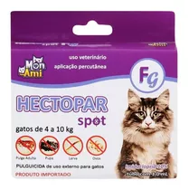 Comprar Pipeta Antiparasitário Para Pulga Mon Ami Hectopar Spot Para Gato De 4kg A 10kg