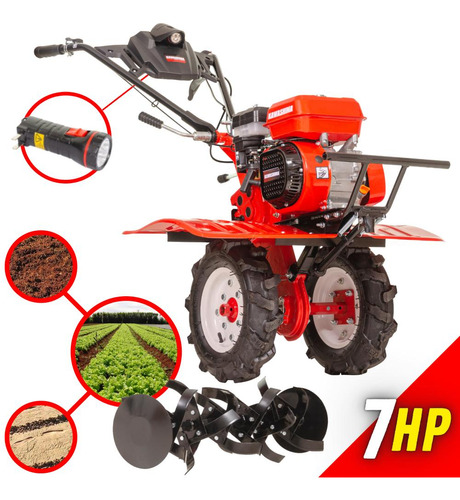 Kawashima Tratorito Mcg780a Motocultivador 7hp