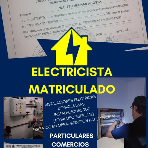 Electricista Matriculado 