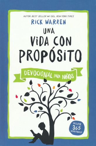 Libro Una Vida Con Propósito Devocional Para Niños- R.warren