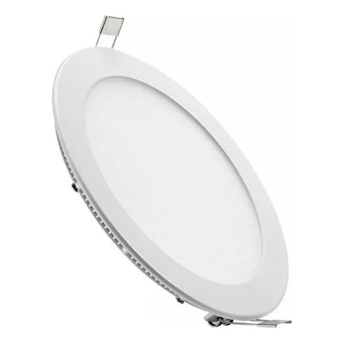 Artefacto Plafon Led Redondo Luz Cálida Embutir 24w-tvirtual