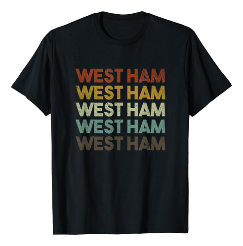 Camiseta Retro Del West Ham De Londres