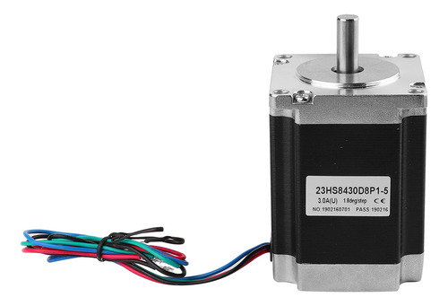 57 Motor De Passo 3a 2 Fases 1,8° 23hs8430 Stepping 8mm