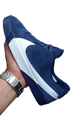 nike blazer azul