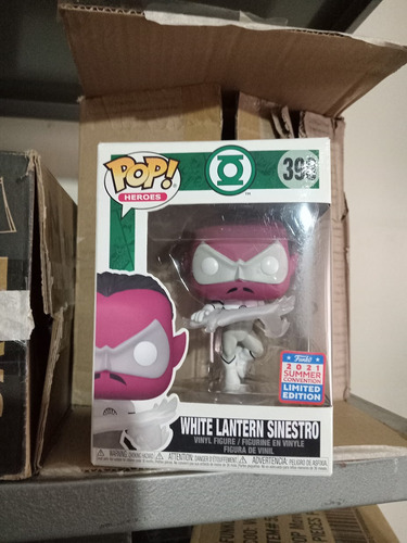 White Lantern Siniestro 398 Sdcc 2021 Limited Edition Funko