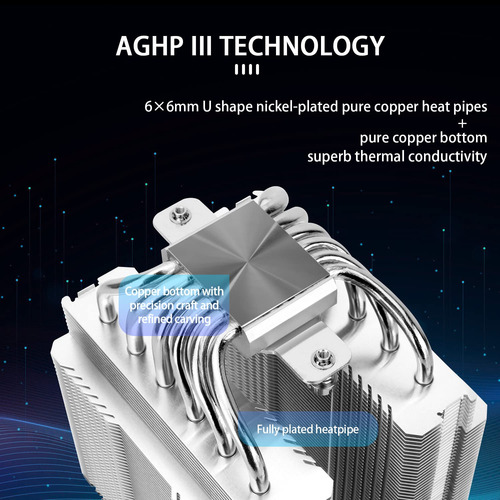 Cooler De Aire Para Cpu Thermalright Doble Ventilador 120mm