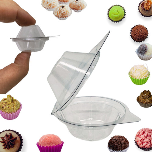 Embalagem Individual Para Brigadeiro Doces C/ 100 Un