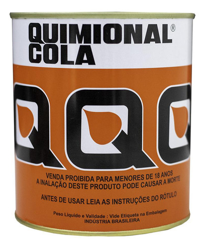 Cola Contato Adesivo Quimional Para Isopor Forração