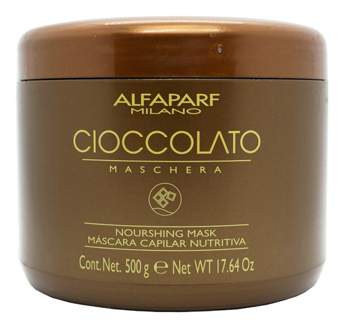 Alfaparf Cioccolato Máscara Capilar Nutritiva Cabello 500ml