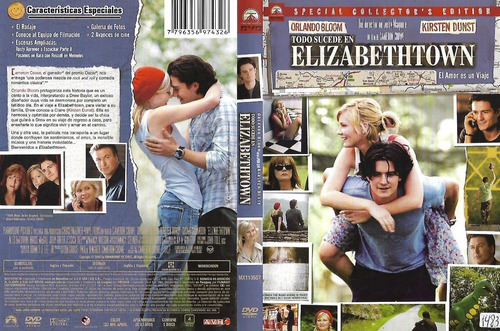 Elizabethtown Dvd Orlando Bloom Kirsten Dunst Jessica Biel