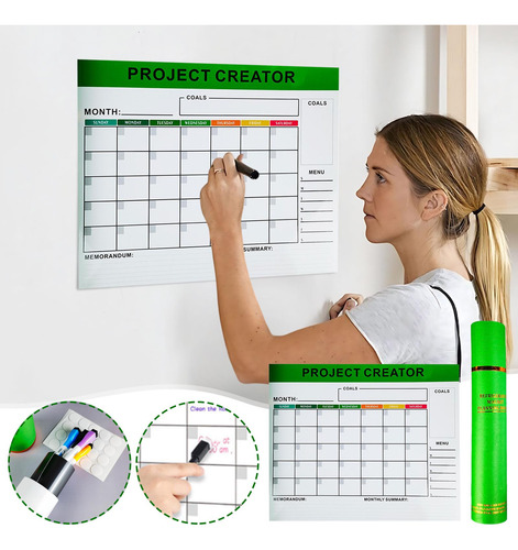 Set Garden Box Set De Pegatinas Para Refrigerador, Tablero P