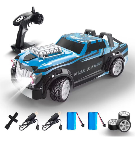 Apozgar Drift Rc Car, 1: 14 Escala 4wd 4x4 2.4ghz Camion Mon