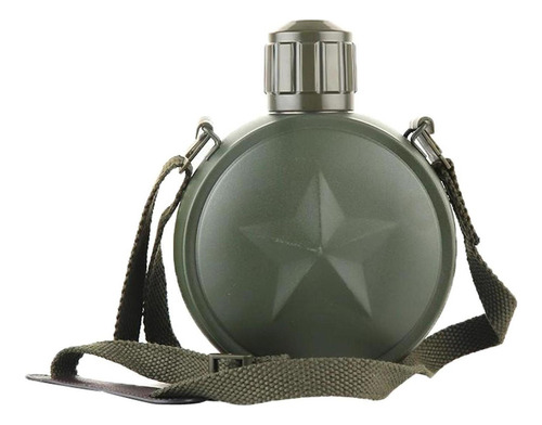 800ml Estilo Militar Botella De Agua Taza De Beber Con