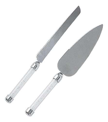 Juego De Cuchillo Y Servidor Para Pastel De 2 Piezas,