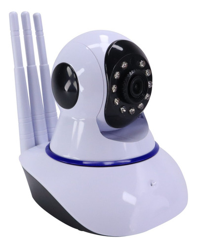 Cámara De Seguridad Vigila Ip Wifi Robot Hd 360° 3 Antenas