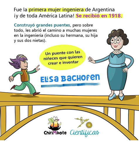 Imagen 2 de 5 de Elisa Bachofen. La Primera Ingeniera
