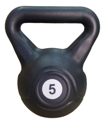 Pesa Rusa Kettlebell Plastica 5kg Mancuerna Funcional 