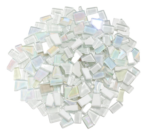 300g Mosaico De Espejo De Ilusión De Vidrio Irregular ...